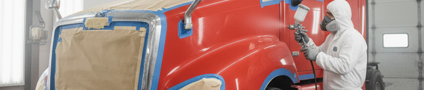 Custom Semi Truck Repainting